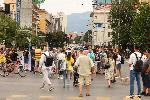 Граждани протестират  на улица Опълченска, недоволни са от ремонта