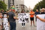 София - Граждански протест на улица Опълченска