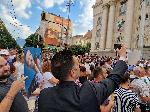 Протест на инициативата Правосъдие за всеки пред Съдебната палата в София