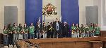 София - Вицепремиер Атанас Зафиров - награжаване на волейболистките шампиони