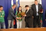 София - Вицепремиер Атанас Зафиров - награжаване на волейболистките шампиони