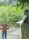 Бургас - Почистване на паметника на Васил Левски