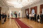 София - Президенство - награждаване на тенесисти