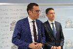 София - Брифинг на Васил Терзиев и Иван Василев