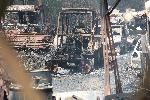 Село Рани луг, Трън – Изгорели къщи и селскостопанска техника и автомобили