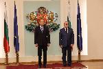 Президентът удостоява френския посланик  Жоел Мейер с орден  "Мадарски конник"