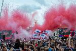 Европейският шампион по футбол при жените празнува пред Бъкингамския дворец