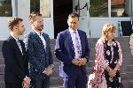 София - Кметът Васил Терзиев в 143 основно училище