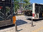 София - Автобус удари друг на спирка Военна академия