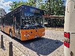 София - Автобус удари друг на спирка Военна академия