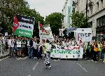 Лондон - Протести в защита на Палестина