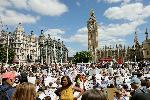 Лондон - Протести в защита на Палестина