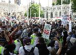 Лондон - Протести в защита на Палестина