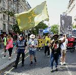 Лондон - Протест на еврейската общност