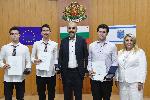 Варна  - Наградени ученици от Математическа гимназия
