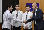 Варна  - Наградени ученици от Математическа гимназия