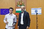 Варна  - Наградени ученици от Математическа гимназия