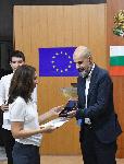 Варна  - Наградени ученици от Математическа гимназия