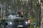 Червен бряг - Пожар в борова гора