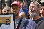 София - Протест в подкрепа на ранените от АТВ-то в Слънчев Бряг