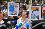 София - Протест в подкрепа на ранените от АТВ-то в Слънчев Бряг