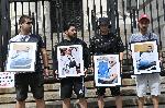 София - Протест в подкрепа на ранените от АТВ-то в Слънчев Бряг