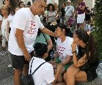 Бургас- Протест в подкрепа на ранените от АТВ-то в Слънчев Бряг