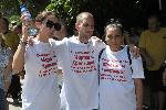 Бургас- Протест в подкрепа на ранените от АТВ-то в Слънчев Бряг