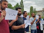 София - Протест на сирийци пред Външно министерство