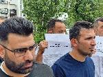 София - Протест на сирийци пред Външно министерство