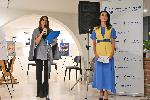 София - Клуб на фоторепортера - Откриване на международната изложба SupportUkrainePIC<br />
3D мапинг за Деня на независимостта на Украйна върху фасадата