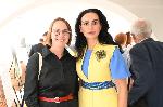 София - Клуб на фоторепортера - Откриване на международната изложба SupportUkrainePIC<br />3D мапинг за Деня на независимостта на Украйна върху фасадата