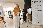 София - Клуб на фоторепортера - Откриване на международната изложба SupportUkrainePIC<br />3D мапинг за Деня на независимостта на Украйна върху фасадата