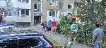 София - Пожар в блок 11 на столичния квартал „Стрелбище“