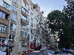 София - Пожар в блок 11 на столичния квартал „Стрелбище“