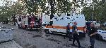 София - Пожар в блок 11 на столичния квартал „Стрелбище“