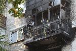 София - Пожар в блок 11 на столичния квартал „Стрелбище“
