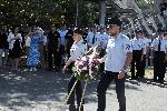 Бургас- Помен за загинали полицаи