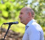 Разград - село Побит камък - Президентът Румен Радев