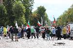 Сопот - Протест пред ВМЗ преди посещението на Урсула фон дер Лайен