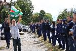 Сопот - Протест пред ВМЗ преди посещението на Урсула фон дер Лайен