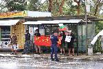 Сопот - Протест пред ВМЗ преди посещението на Урсула фон дер Лайен