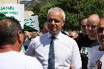 Сопот - Протест пред ВМЗ преди посещението на Урсула фон дер Лайен