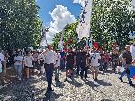 Сопот - Протест пред ВМЗ преди посещението на Урсула фон дер Лайен