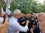 Сопот - Протест и напрежение пред ВМЗ преди посещението на Урсула фон дер Лайен