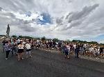 С.Ясен - Блокиране на пътя в протест