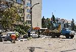 София - Разчистват мястото на дерайлиралия трамвай