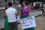 София - Протест против въвеждането на религия в училище