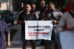 София - Протест на инвеститори на "Исторически парк" пред БТВ и медиите
