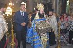 БУРГАС - Тържествено посрещане на Свещения Пояс на Пресвета Богородица
